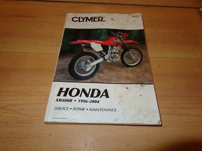 Honda XR400R XR400 XR 400 R 400R Clymer 1996-2004 manual de servicio M320-2 Foto 1 de 4