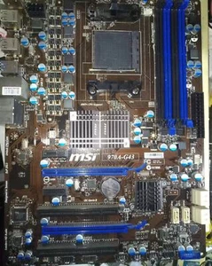 For MSI 970A-G43/ 970A-G43 PLUS/ 970A-G45/ 970A-G46 Socket AM3/AM3+ Motherboard - Picture 1 of 6