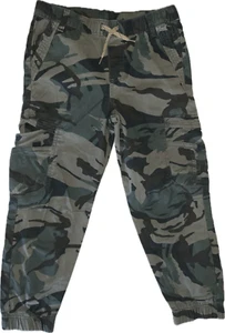Wrangler Youth Husky Joggers Camouflage Drawstring Cargo Pants Size 10 - Picture 1 of 9