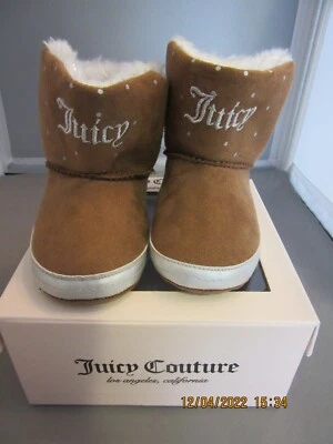 Zapatos de bebé Juicy Couture botines talla 3 nuevos en caja Foto 1 de 4