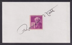 Ronald Nutt, Inventor CTI imaging, CPS Innovations, signed Thomas Edison Stamp - Picture 1 of 1