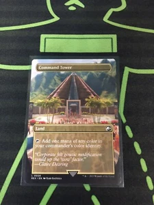MTG Magic The Gathering Command Tower Jurassic Park Commander - Picture 1 of 2