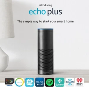 AMAZON ECHO PLUS ALEXA  & built-in Hub 1st Generation - RARE HARD TO FIND MODEL - Picture 1 of 8