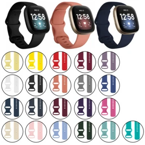 Zamienna silikonowa opaska pasek opaska na rękę do Fitbit Versa 4 Versa 3 - Zdjęcie 1 z 29