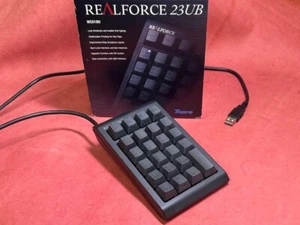 Topre Realforce 23UB Tenkeyless Keypad WC01B0 Cable USB Black - Picture 1 of 2