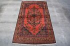 Hand Made Afghan War Knotted Baloch Rug 224 Cm X 130 Cm