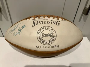 1964 Ny Giants Team Autographed Football, 41 players. YA, Gifford, Chandler etc. - Picture 1 of 5