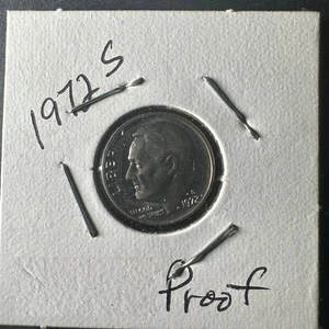 1972 S Roosevelt Dime Brilliant Luster - Picture 1 of 4