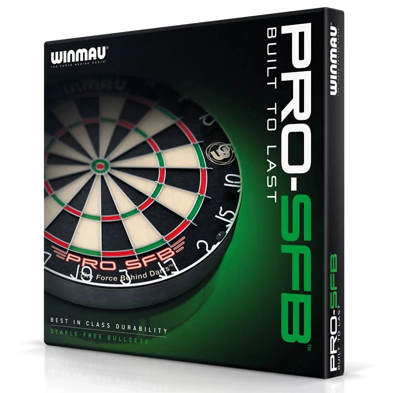 Winmau Pro SFB Dartboard Premium Bristle Staple Bulls Eye Darts