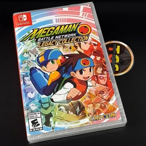 Mega Man Battle Network Legacy Collection (Rockman Exe) SWITCH USA ES Physical G - Picture 1 of 5