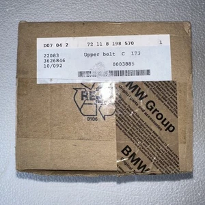 Ceinture de sécurité avant droite BMW tour et épaule 1997-2003 BMW Série 5 OEM Neuf - Photo 1/23