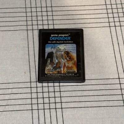 Atari 2600 Defender Game Program CX2609 1981 Atari,Inc. **UNTESTED** - Image 1 of 4