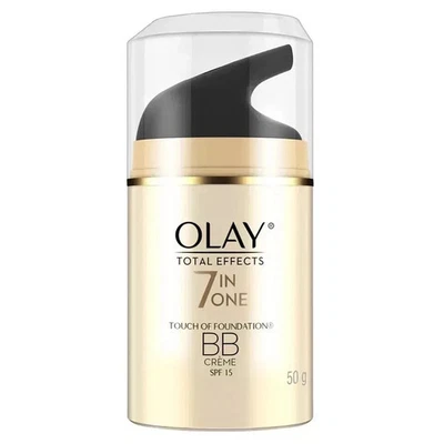 Olay Total Effects 7 in One Touch Of Foundation SPF 15+ 50g FREE SHIPPING - Image 1 of 4