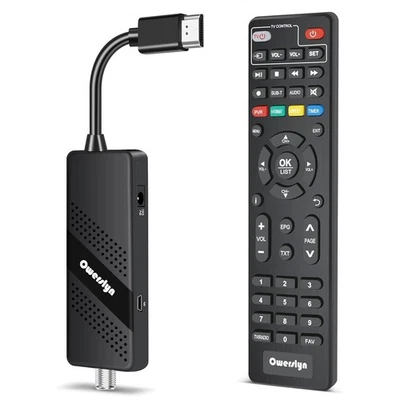 Caixa conversor digital para TV mini sintonizador ATSC [escondido atrás de T... - Imagem 1 de 4