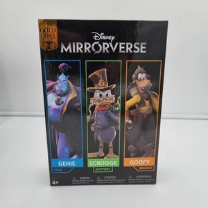 McFarlane Disney Mirrorverse Combo pack Aladdin's Genie, Scrooge Mcduck, Goofy. - Picture 1 of 5