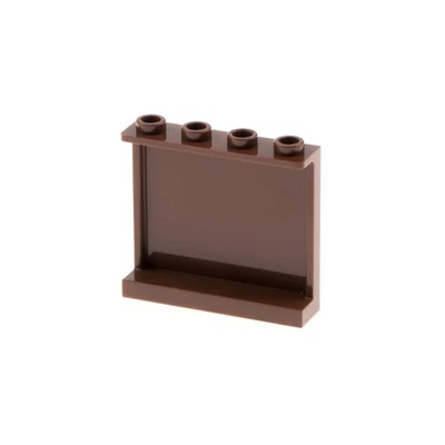 1x Paneles Lego 1x4x3 Rojo Marrón Soportes Laterales Pared Señor de los Anillos 87543 60581 Foto 1 de 2