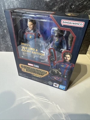 Bandai S.H.Figuarts Star-Lord & Rocket Raccoon Guardiões da Galáxia: VOLUME 3 - Imagem 1 de 4