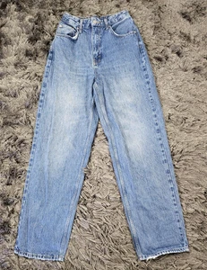Pantalones de mezclilla BDG Jeans para mujer 29 azules tiro alto holgados lavado claro pierna recta - Imagen 1 de 20