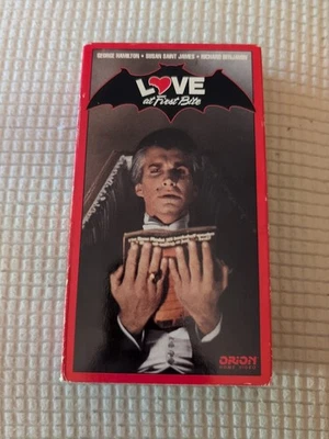 Love at First Bite (VHS, 1993) Horror Comedy Vampire George Hamilton - Image 1 of 4