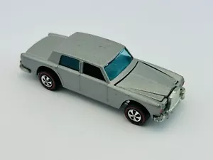 Hot Wheels Redline ROLLS ROYCE SILVER SHADOW Gray HK Dark Interior Very Nice !!! - Picture 1 of 6