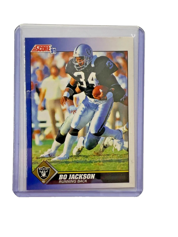 1991 Score - Bo Jackson #100 - Image 1 of 2