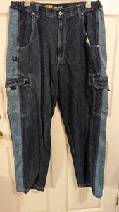Vintage Y2K Web Unltd Unlimited Jeans Heavy Denim Made In Russia XXXL RARE - Picture 1 of 13