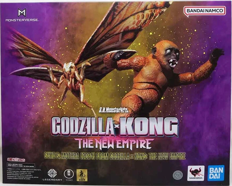 Suko & Mothra (2024) "From Godzilla x Kong: The New Empire" S.H.MonsterArts Foto 1 de 1