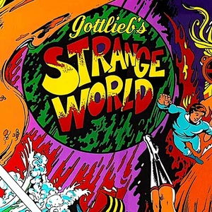 Gottlieb Strange World Máquina Pinball Juego Cristal Trasero NUEVO - Imagen 1 de 13