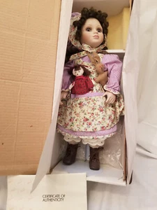 Vintage Marie Osmond Somewhere In Time AMY San Knickerbocker Doll w/ Box COA - Imagen 1 de 9