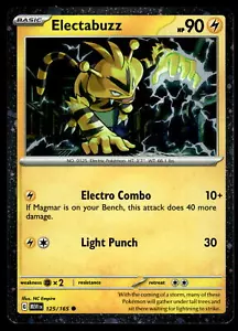 Electabuzz Cosmos Holo NM 125/165 151 Promo Pokemon Card - Picture 1 of 2