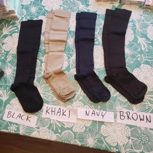 Jobst Men's Dress  CT 8-15 Compression Knee High Ribbed Style Socks Size & Color - Picture 1 of 13