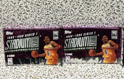 (2) 1998-99 Topps Stadium Club Series One NBA Basketball Cards Hobby Packs - Image 1 of 3