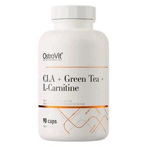 CLA + GRÜNER TEE + L-CARNITIN - 90 KAPS - Energie, Muskelmasse, effektive Körper - Picture 1 of 7