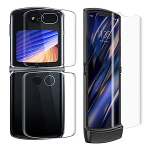 Película protectora de pantalla de hidrogel para Motorola Moto Razr 5G 2020 lote - Imagen 1 de 12