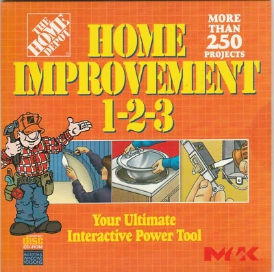 The Home Depot Home Improvement 1-2-3 by M2K for WIN 95/98/2000/XP & Mac 7.1 - Image 1 of 4