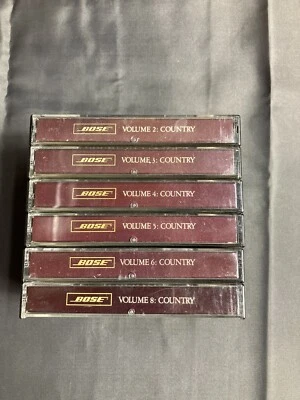 Vintage Bose Country Music Cassette Lot Private Performance Collection  Foto 1 de 4