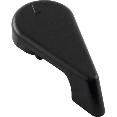 Conceptos básicos de bañera de hidromasaje | Manija de válvula desviadora de acceso superior para cuerpo de 1" negro 602-4330 Foto 1 de 2