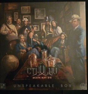 Cthulhu Death May Die: Unspeakable Kickstarter Box (Pre-Order) w/FREE SHIPPING