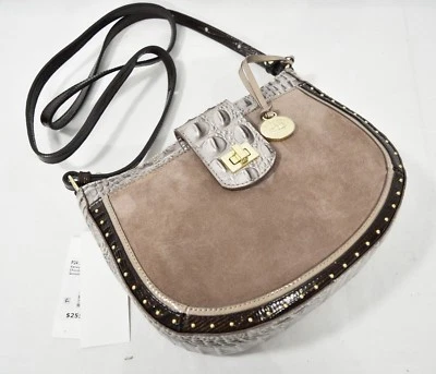 Bolso Bandolera/Hombro de Cuero Brahmin Vanessa Nuevo con Etiquetas en Chardonnay Clermont Foto 1 de 4