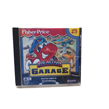 Fisher Price Big Action Garage CD Rom PC Game Ages 4-7, Case is cracked
