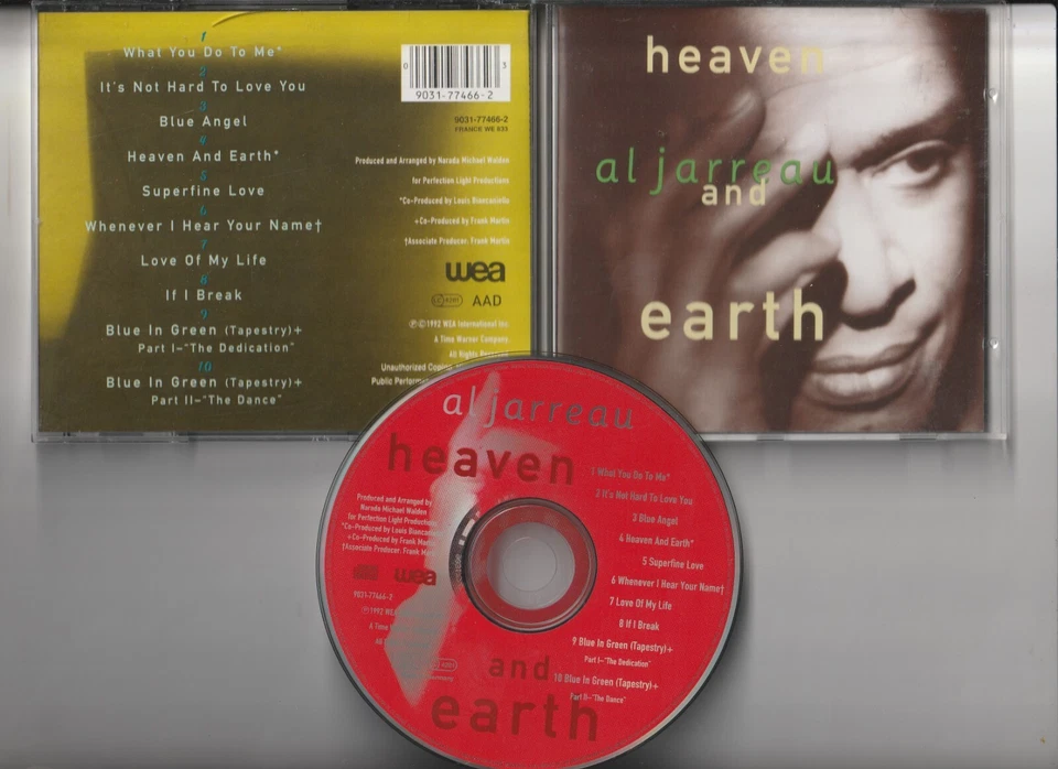 Al Jarreau - Heaven and earth, CD, Album, 1992 - Bild 1 von 1