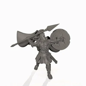 Spartan Warrior - Campeón de Pit Fighter en Miniatura - Imagen 1 de 4