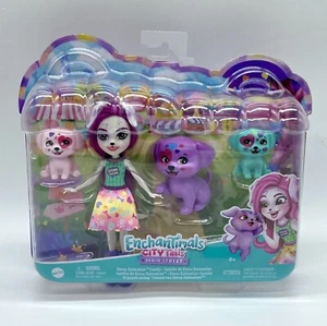 Enchantimals City Tails Dessa familia de perros dálmatas nuevo en paquete RARO DIFÍCIL DE ENCONTRAR - Imagen 1 de 4