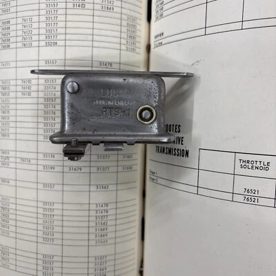 Austin Healey 100-4 Jaguar XK140 IX RTS-1 Overdrive Switch for Repair 11/54 Date - Image 1 of 4