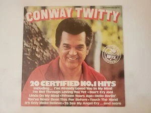 Conway Twitty - 20 Certified No. 1 Hits (Vinyl Record LP) - Picture 1 of 2