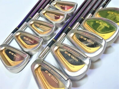 Perfect 10PC Nice GoldColor MARUMAN TITUS X-2 R-FLEX IRONS SET NWO - Image 1 of 4