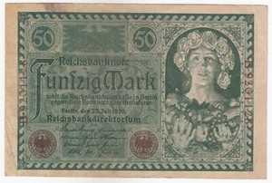 Germany, 50 Mark, 1920, P68, XF - Picture 1 of 2
