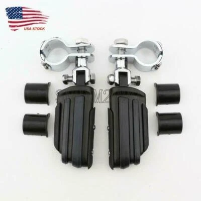 Engine Guard 1" 1-1/4" Foot Peg Mount Fit For Yamaha Yamaha Road Star Silverado Foto 1 de 4