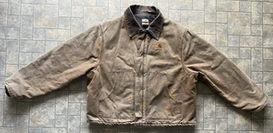 Vintage Carhartt J22 CHT Jacket Coat Lined Men’s 2XL Made In USA VTG - Picture 1 of 18