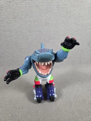 Figura de acción Mattel Street Sharks Moto Streex 1995 Roller Blades Street Wise Foto 1 de 4
